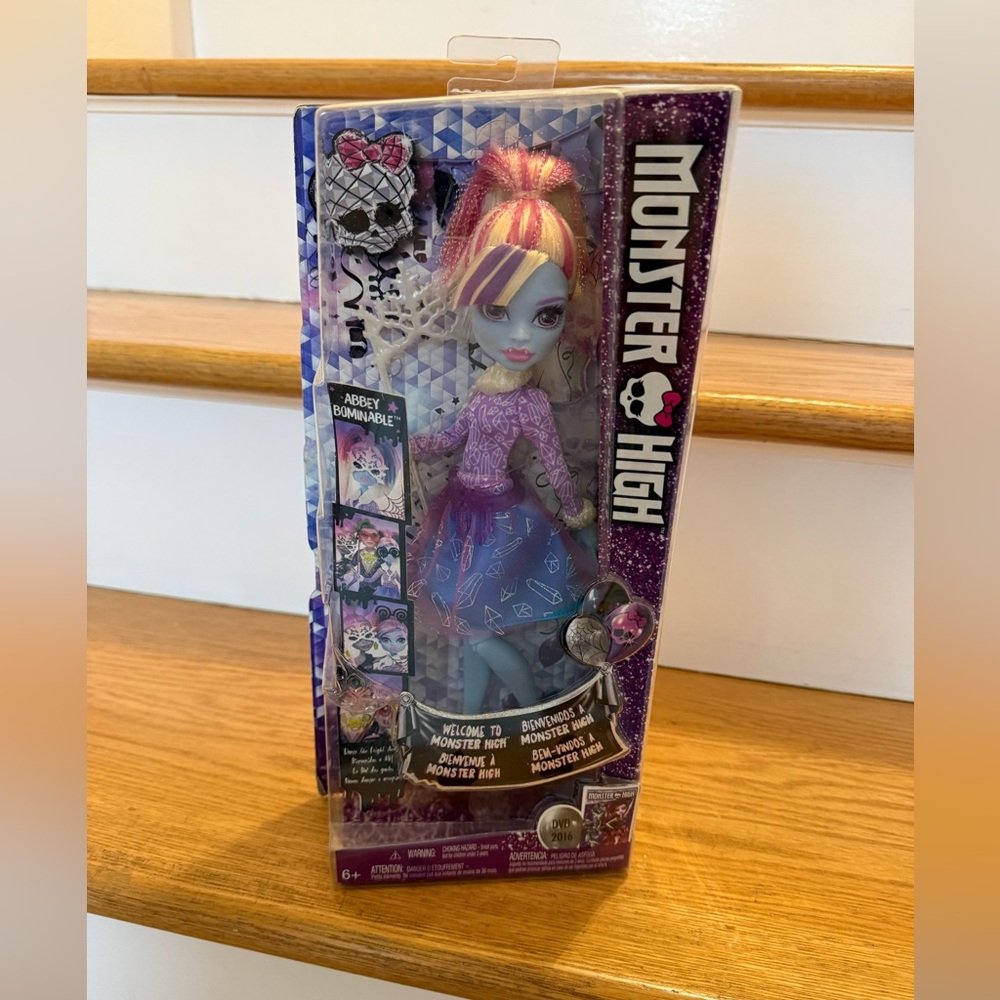 Nwt 2015 Welcome to Monster High Abbey Bominable Dance the Fright Away Doll NIB